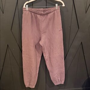 Aritzia Mega fit Faded Smoked Eggplant Joggers (special order color)